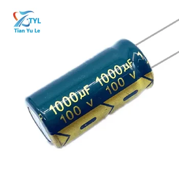 5 бр./много висока честота на низкоомный алуминиеви електролитни кондензатори 100v 1000UF размер 18*30 100V1000UF 20%