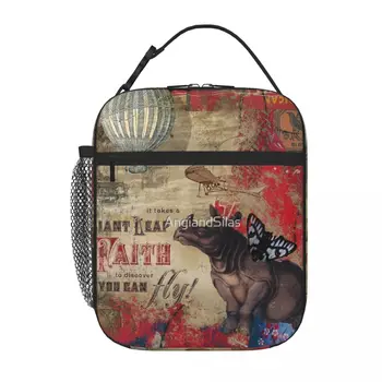 Чанта-хладилник за обяд Leap Of Faith, чанта-ланчбокс, изолирано чанта за обяд