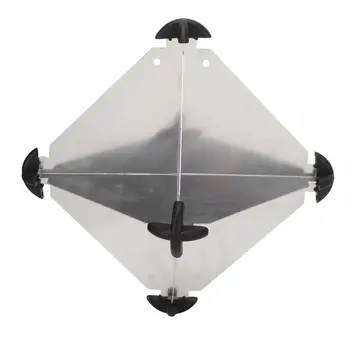 10шт Восьмигранных алуминиеви радарни рефлектори - 12x12 инча, аксесоари за морски лодки от неръждаема стомана