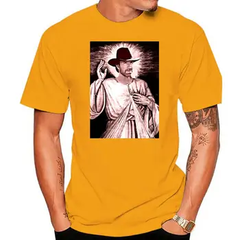 Мъжки t-shirt тениска с Чък Норис, черни тениски с Исус, дамска тениска