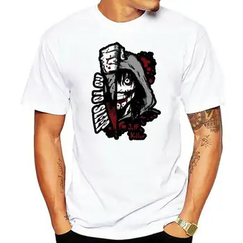 Разпродажба на модни облекла от 100% памук кръгло деколте Джеф The Killer Дамски лятна тениска с къс ръкав Къса дизайнерски тениски за мъже