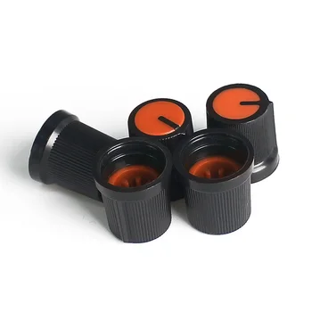 10ШТ Капачка Дръжка Потенциометъра AG3 WH148 Оранжеви Пластмасови Химикалки Слива Дръжка