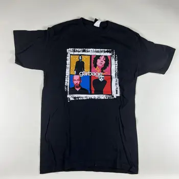 Реколта риза Garbage 2001 г. съобщение, L Beautiful Garbage Tour с дълъг ръкав
