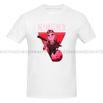 Тениска Nimonas за феновете на аниме в стил ретро с къс ръкав, негабаритная мъжки дрехи, графични тениски с къс ръкав