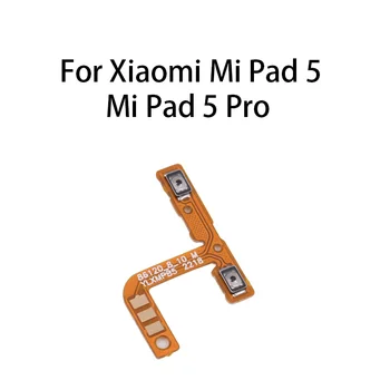 Клавиш за включване, изключване на звука, Бутон за регулиране на силата на звука, гъвкав кабел за Xiaomi Mi Pad 5 / Mi Pad 5 Pro