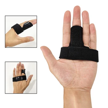Движението на Фиксирани гуми на големия пръст Защита на ръцете Превръзка на пръст Увреждане на черупката на пръста Дишаща калъф за пръстите
