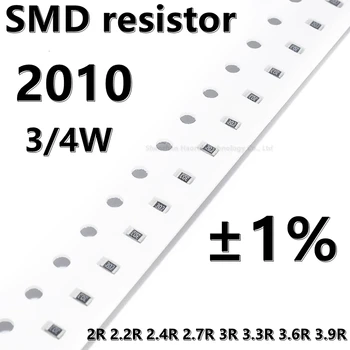 (20pcs) 2010 SMD резистор 1% 2R 2.2 R 2.4 R 2.7 R 3R 3.3 R 3.6 R 3.9 R 3/4 W по-високо качество