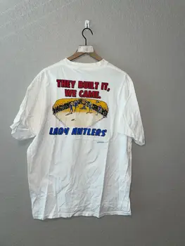 Реколта Oneita 1995 г., те са построили това, Ние сме дошли в собствена лига Lady Antlers Риза с дълги ръкави