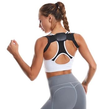 Коректор на стойката на тялото, за мъже и жени Регулируема корсет за горната част на гърба за колан за корекция на гърба