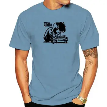 j dilla хип-хоп Нов Стил Готина Реколта Градинска тениска Harajuku Памучен Мъжки t-shirt Нова ТЕНИСКА Дамска