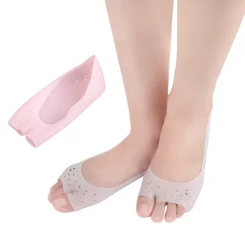Чорапи-лодка SEBS с отворени пръсти, женски невидими плитки мини дишащи чорапи за отдих, които Предпазват краката ви, Излъчващи щастие.