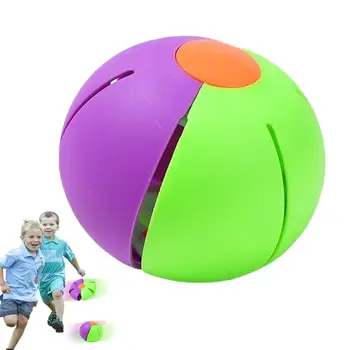 Играчка-летяща топка с Плосък С разноцветни светлини Еластичен Излиза на топка Летяща топка Иновативни Творчески Играчки Спортен топката на открито