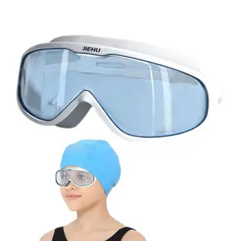Очила за плуване Очила за плуване за възрастни мъже и жени, С пълна защита на Модни регулируеми младежки очила за плуване за жени