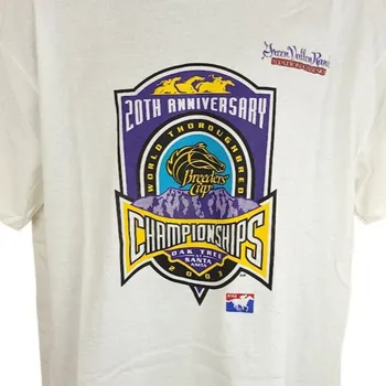 Тениска World Thoroughbreed Животновъди Cup Vintage Y2K 2003 Championships Мъжки Размер XL