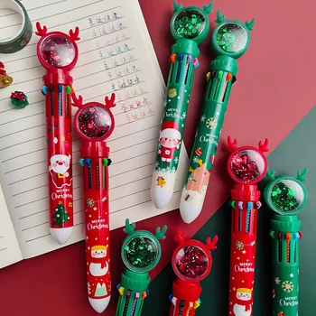 Дядо Коледа кликне на химикалка.