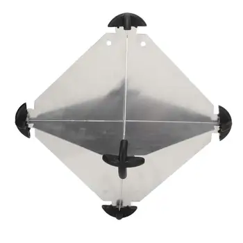 Алуминиев радари рефлектор октаэдрического тип 12x12 за моторни лодки и платноходки - лесна инсталация