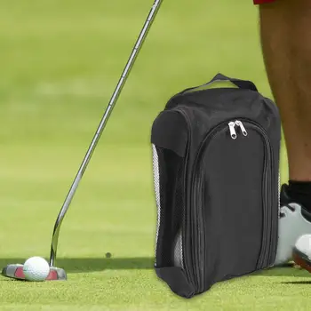 Чанта за обувки за голф, мултифункционални обувки, туристически уреди, спортна футболни обувки, чанта-тоут джоб, чанта за носене обувки, чанта за съхранение на обувки