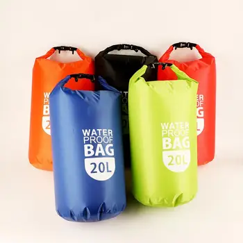 2 непромокаеми суха чанта обем 10 литра за рафтинг, кану-каяк, гмуркане, гмуркане Зелен