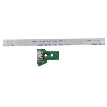 Контролера на SONY PS4, USB порт за зареждане, такси JDS-055, 5-ти V5, 12-контакт кабел