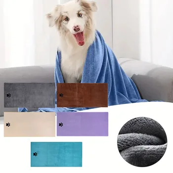 Кърпа от микрофибър за кучета, мек изглаждащ согревающее кърпа за кучета за дома