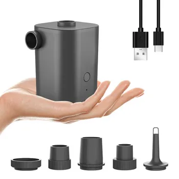 Преносим Мини-Помпа, Къмпинг оборудване Електрически Надуване USB За Зареждане В Матрака Лодка Вакуум Помпа Къмпинг Латерн