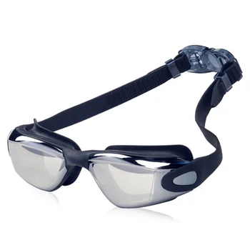 Професионални плувни очила MAXJULI плувни очила с затычкой за уши Скоба за носа С покритие покритие От водоустойчив силикон очила за плавани 2004
