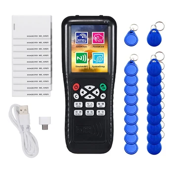 Устройство за четене на копирни карти NFC RFID устройство за четене на смарт карти NFC, устройство за четене на RFID-копия, английската версия iCopy X100 NFC IC, ID, Reader